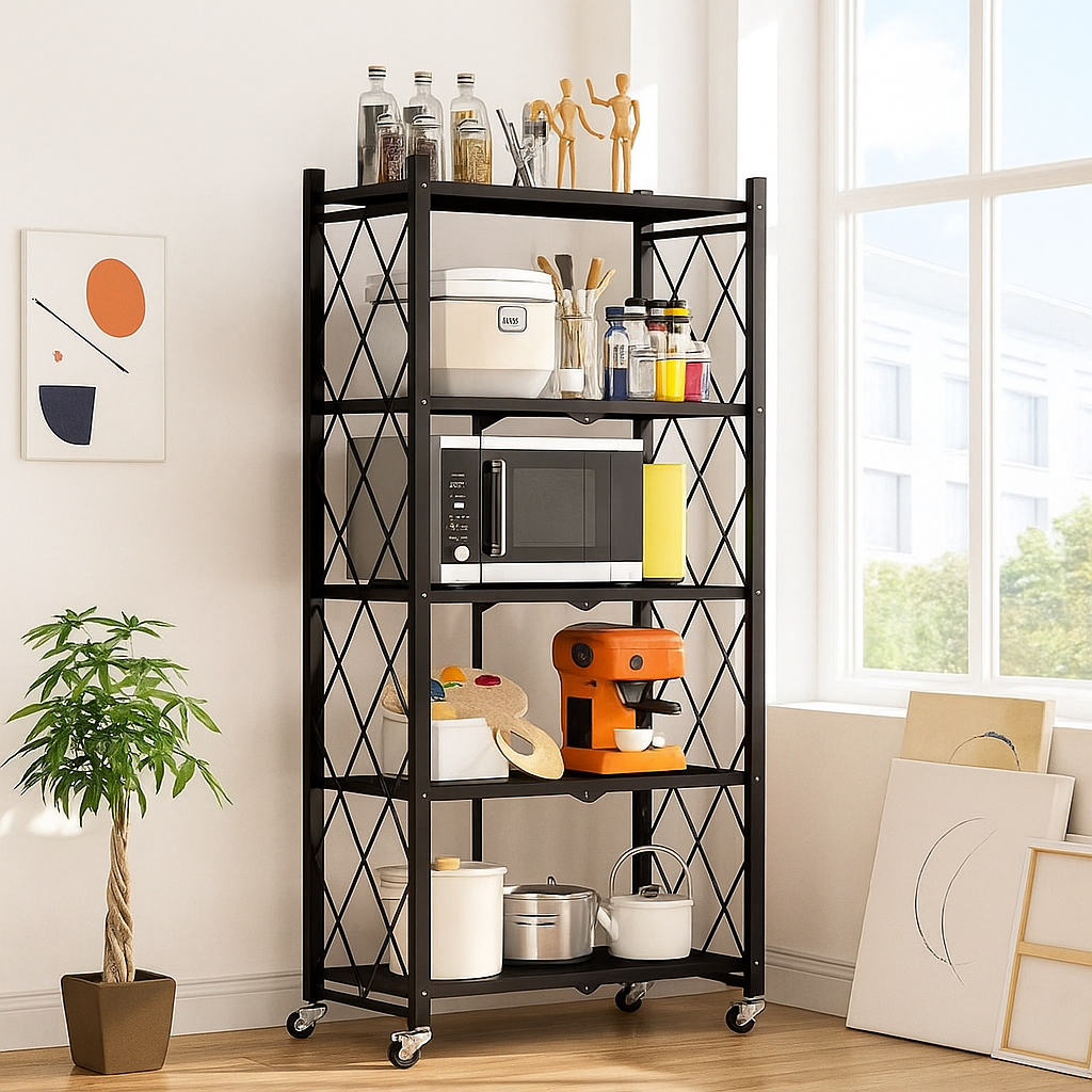 ETAGERE A 5 NIVEAUX EN FER