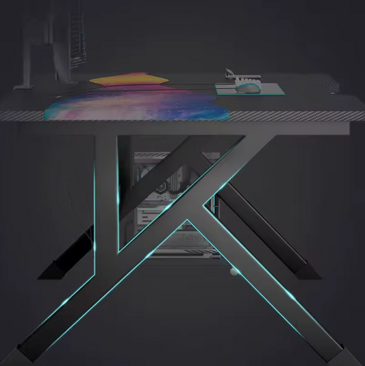 Table de Gaming 140 cm – Grande, Polyvalente et Élégante