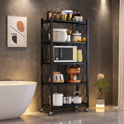 ETAGERE A 5 NIVEAUX EN FER