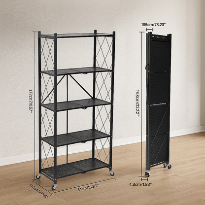 ETAGERE A 5 NIVEAUX EN FER