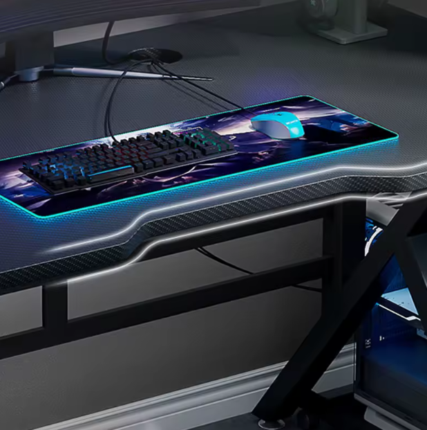 Table de Gaming 140 cm – Grande, Polyvalente et Élégante